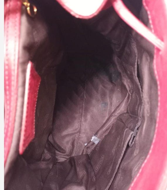 Vintage Coach Red Leather Backpack 9827 Glove Tanned - Etsy  display picture 3