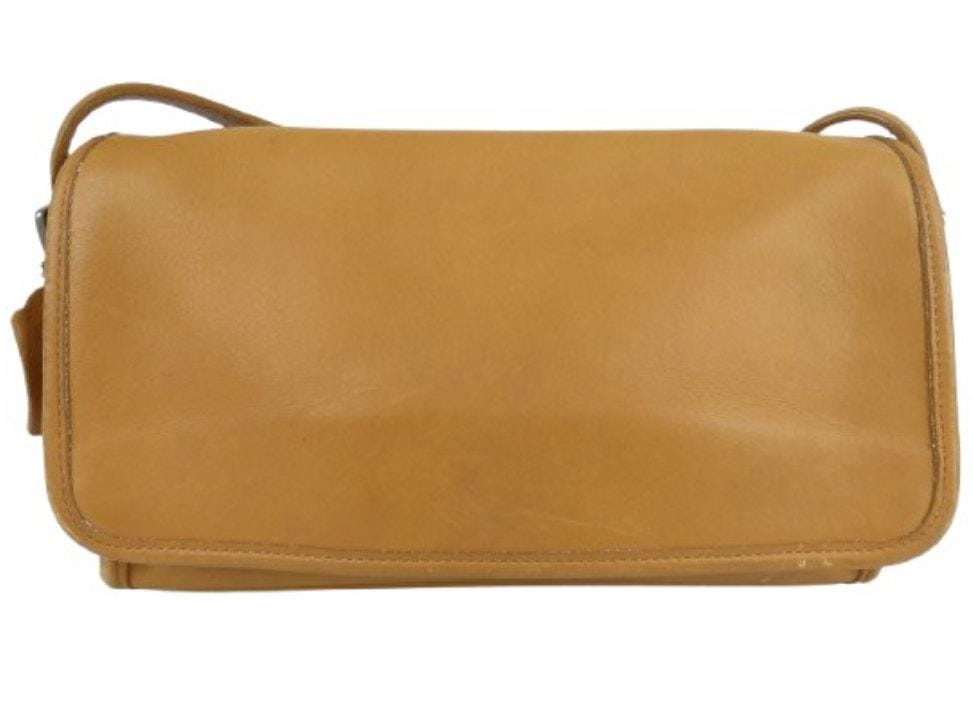 Rare Vintage Coach Glove-tanned Leather Messenger Bag – Made in