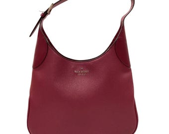 KATE SPADE New York Burgundy Pebbled Leather Leila North  display picture 2