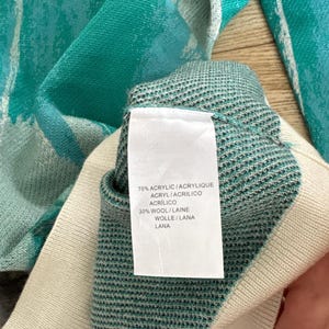 Anthropologie Lauren Walcott Llama Watercolor Sweater image 3