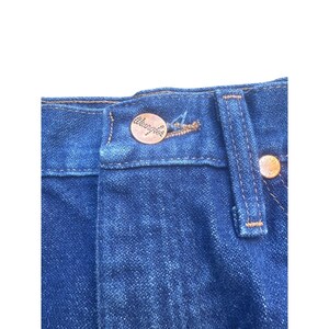 Wrangler 14MWZG Cowboy Cut Jeans 1990s - 2000s Vintage Dark Indigo Bild 6