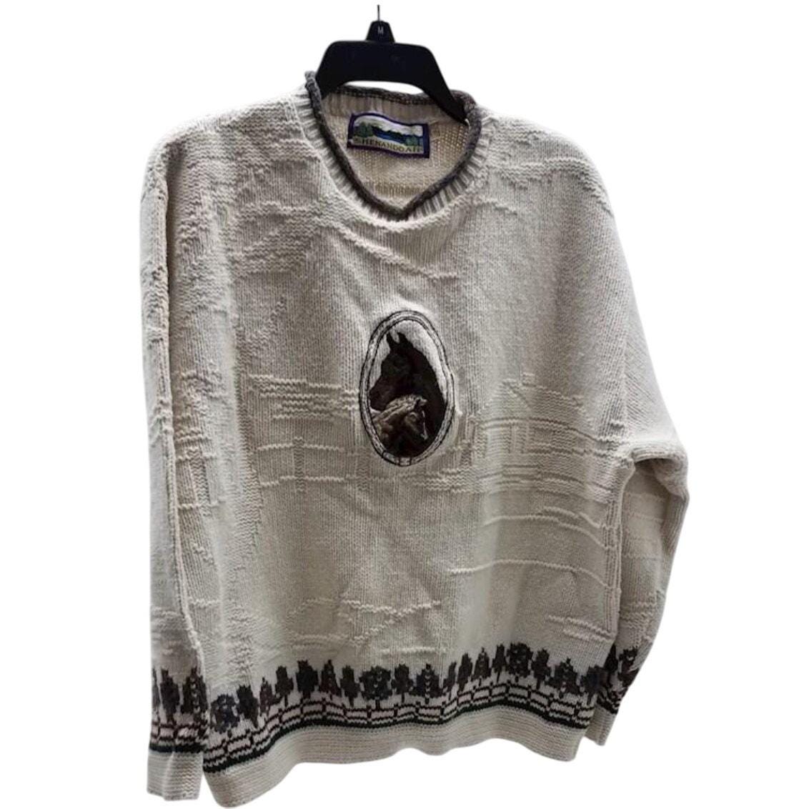 【vintageUSA】shenandoahニットセーター VINTAGE セーター ニット 「ヴィンテージ古着」90's SHENANDOAH マルチ