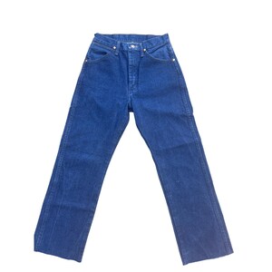 Wrangler 14MWZG Cowboy Cut Jeans 1990s - 2000s Vintage Dark Indigo Bild 5