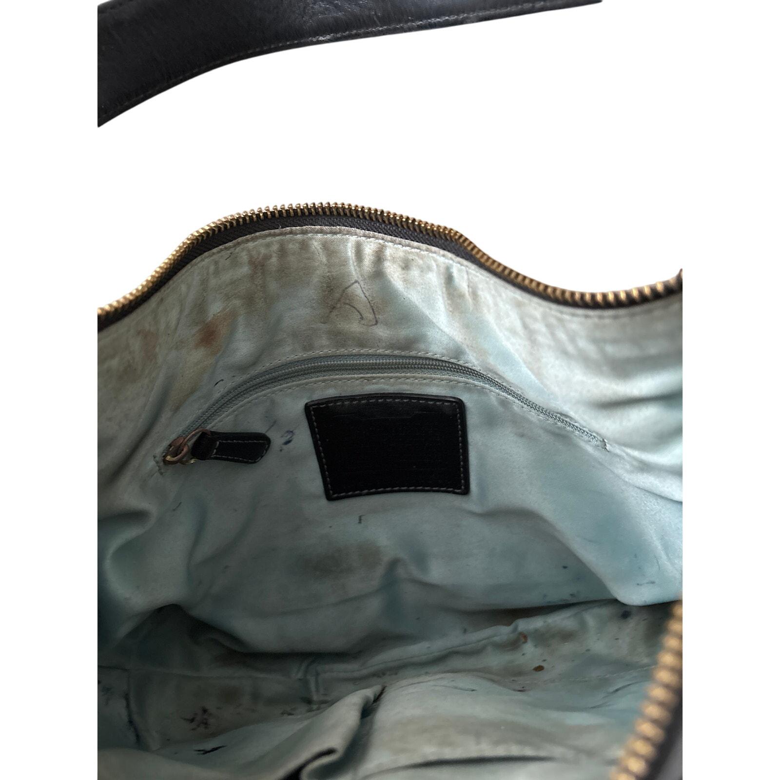 Coach Hampton Hobo Bag Black Glove Leather Horsebit Hardware - Etsy