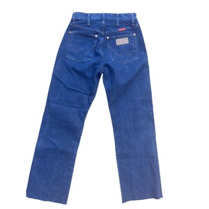 Wrangler 14MWZG Cowboy Cut Jeans 1990s - 2000s Vintage Dark Indigo Bild 4