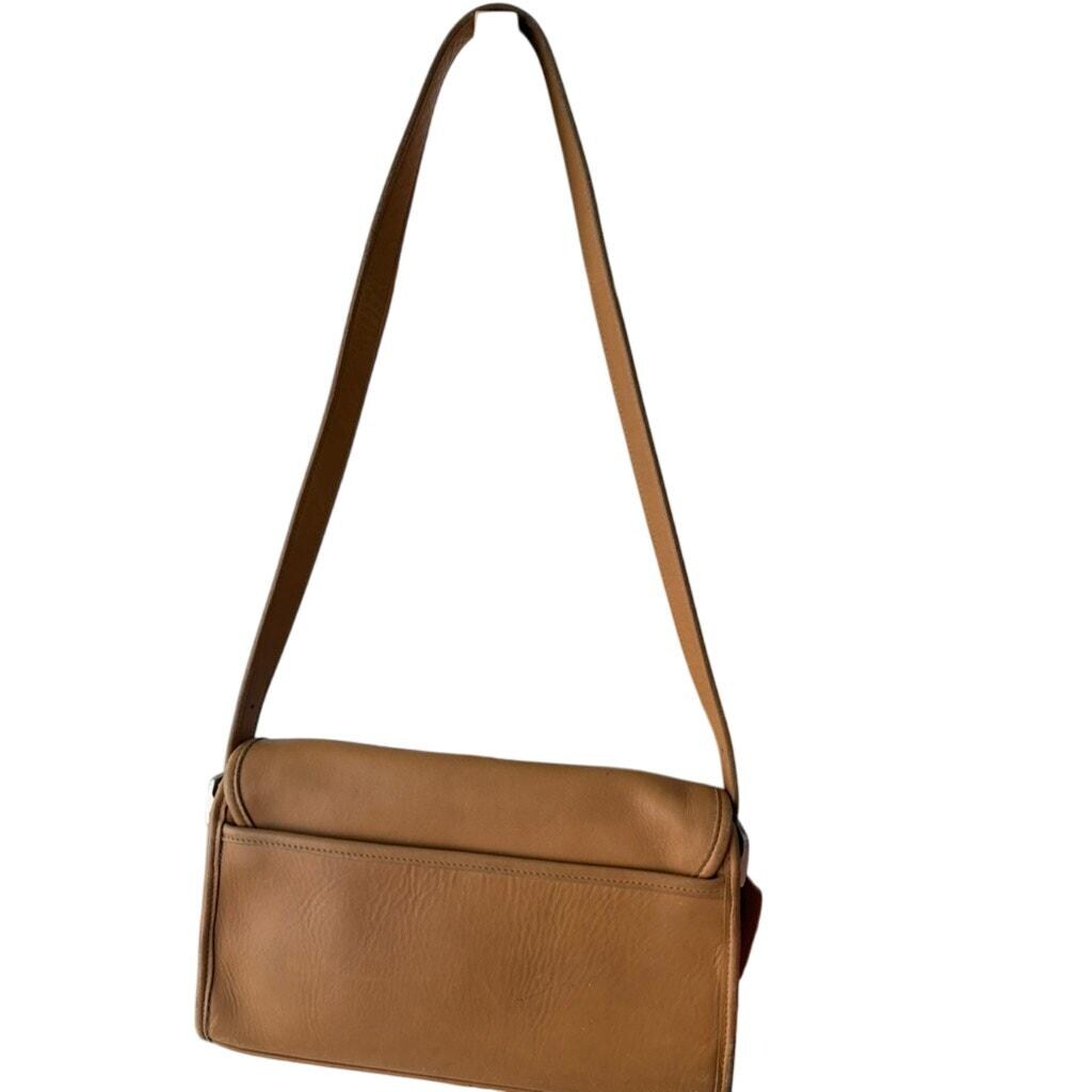 Rare Vintage Coach Glove-tanned Leather Messenger Bag – Made in
