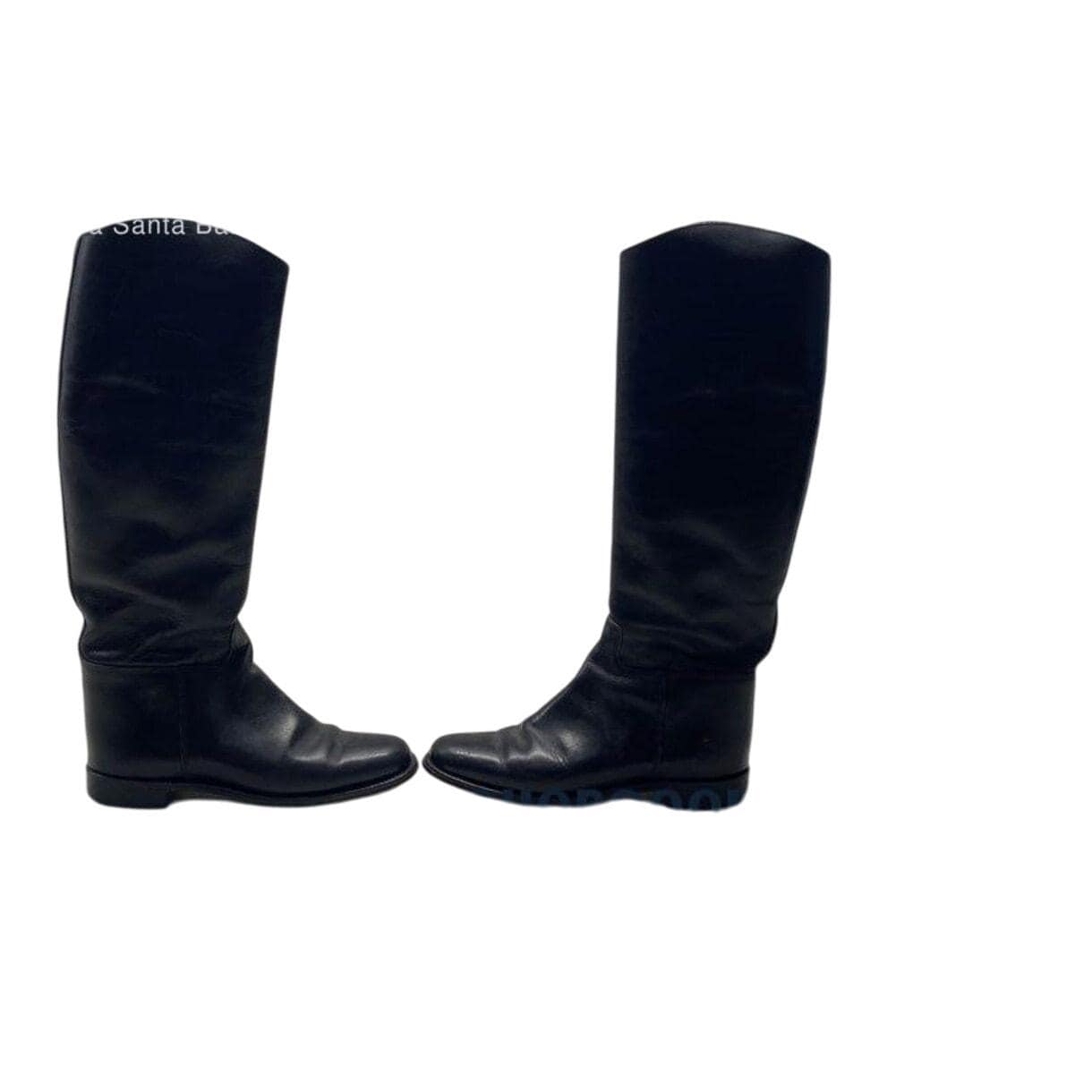 Bottes équitation Marlborough Femme Noir, US 6.5/EU 39, Vintage Avec Sac