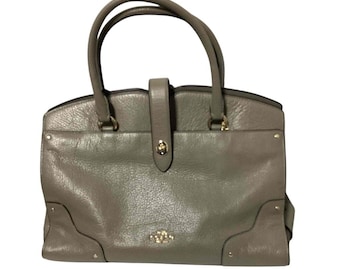 COACH Vintage 90s Park Manhattan Collection USA Dark Navy Ink