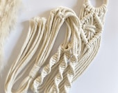 Long Diamond Macrame Plant Hanger Contemporary Trailing Plant