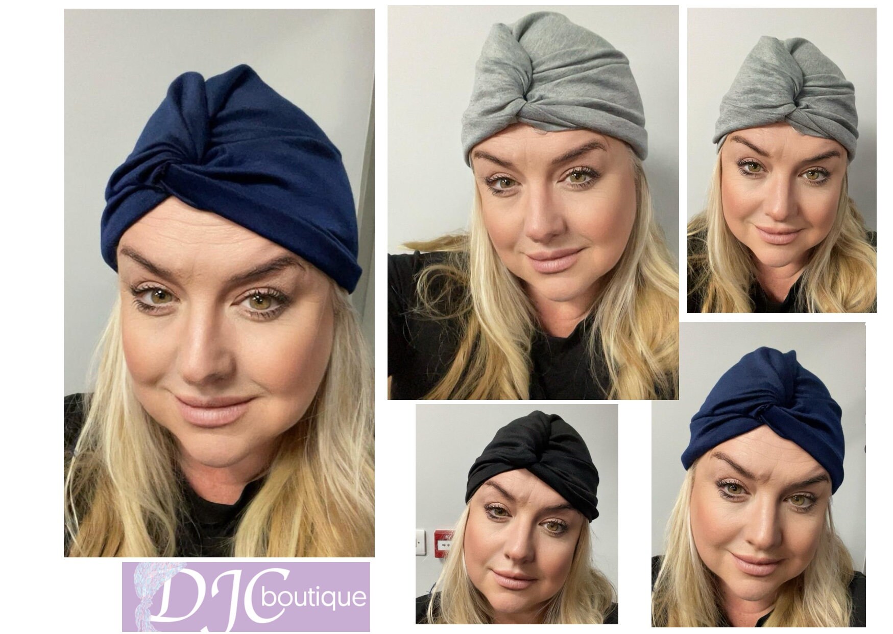 PHOGARY 4 Pièces Turban pour Femme, Foulard Chimio Floral Bonnet Turban  Femme Foulard Cheveux Turban Chimio Plissé Turban Africain pour Bonnet  Chimio