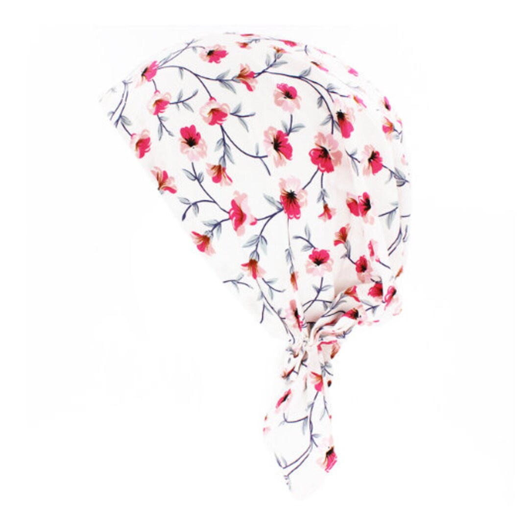 Cotton Head Scarf Turban Chemo Beanie Head Wrap for Hair Loss Etsy UK