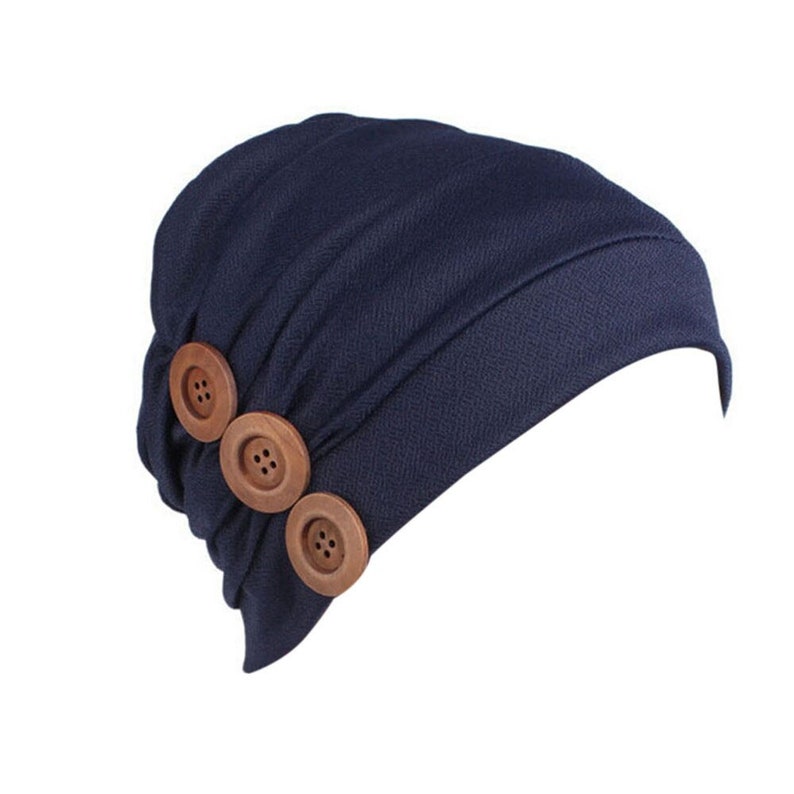 Chemo Beanie Headwear Stretch Chemo Hair Loss Beanie 3 Etsy