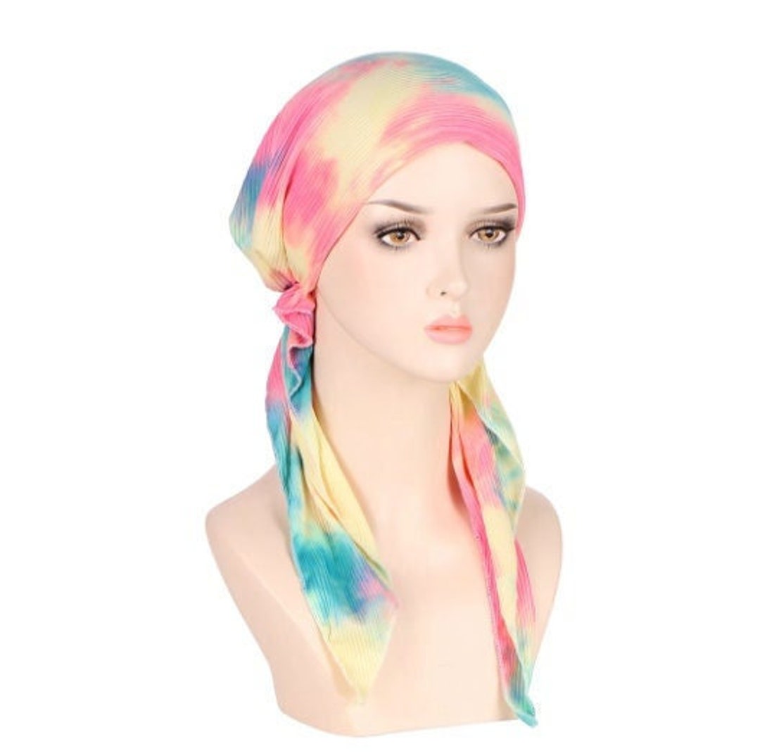 making head scarves for cancer patients