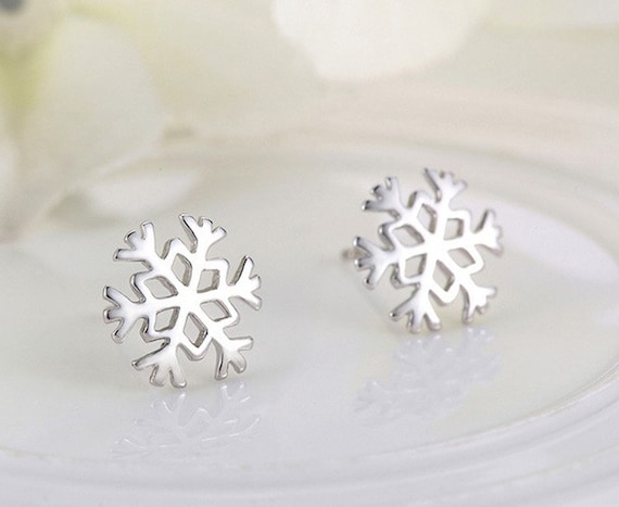 Frozen earrings sterling silver sale
