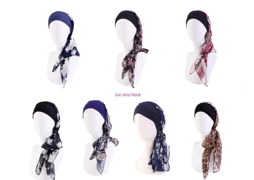 making head scarves for cancer patients