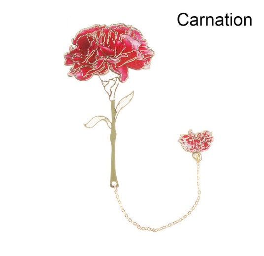 Maple Leaf Bookmark Gift STUNNING Gold or Pink Metal Maple Etsy UK