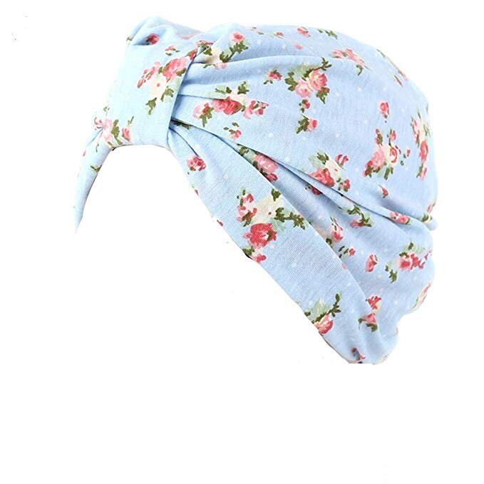 Chemo Beanie Hat Headwear Soft Cotton like **VARIOUS PATTERNS** Flora…