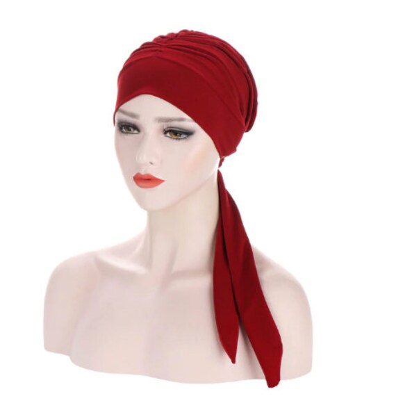 Chemo Beanie Head Scarf Hat Cap 