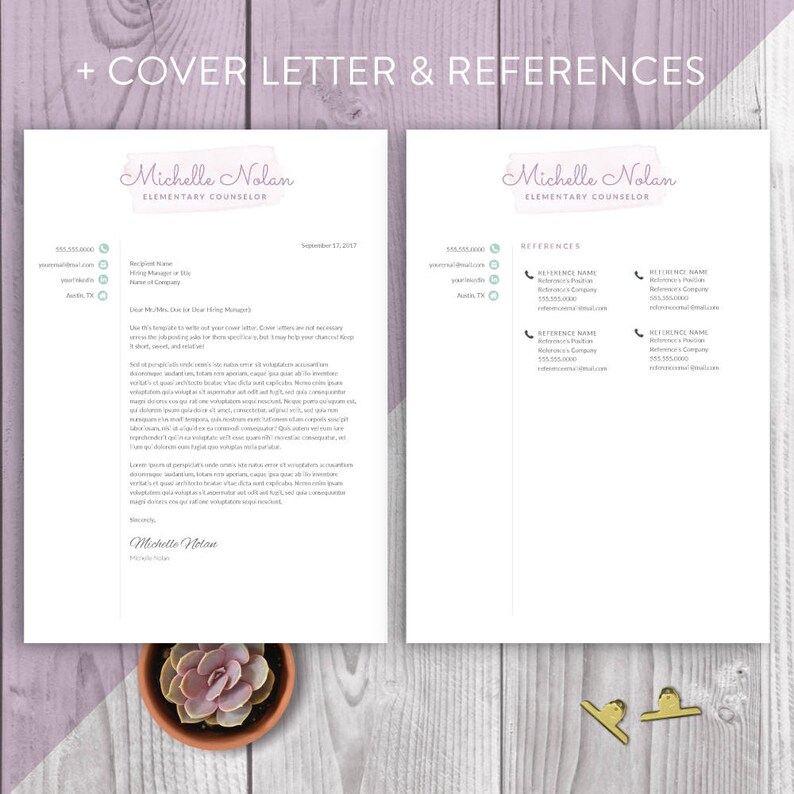artsy teacher resume template for word 1 3 page resume for artsy resume templates