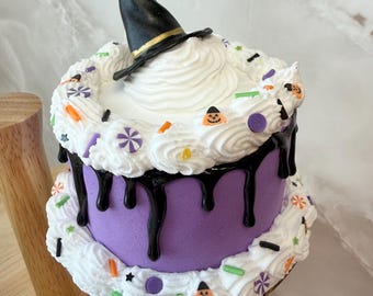 Faux Halloween Cake