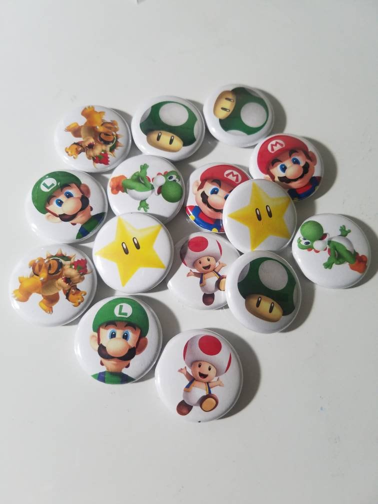 Super Mario Patch (3 Inch) Super Mario Brothers Iron or Sew-on Badges –  karmapatch.com