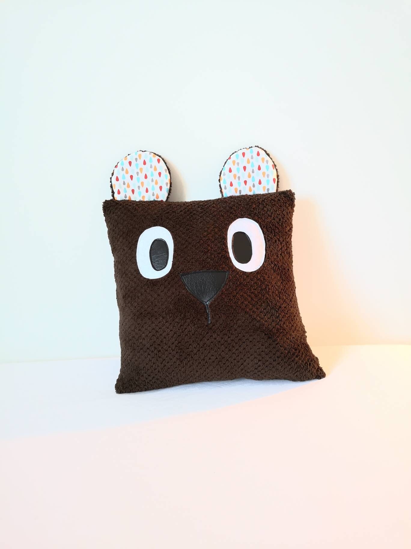 Coussin Ours Décoratif