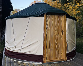 12' Traditional Mongolian Yurt by Pisgah Yurt Craft, Base Package