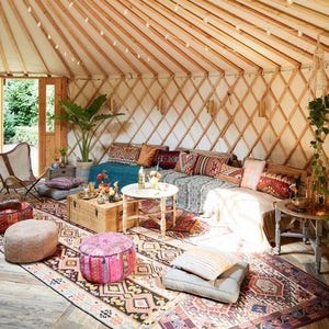 24ft Eco Yurt : Base Hybrid, Alternative Living, Off Grid, Movement Studio - by PYC