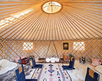 20' Yurt, Traditionally Framed by Pisgah Yurt Craft, Base Package