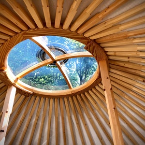 20' Yurt, Traditionally Framed by Pisgah Yurt Craft, Base Package image 3