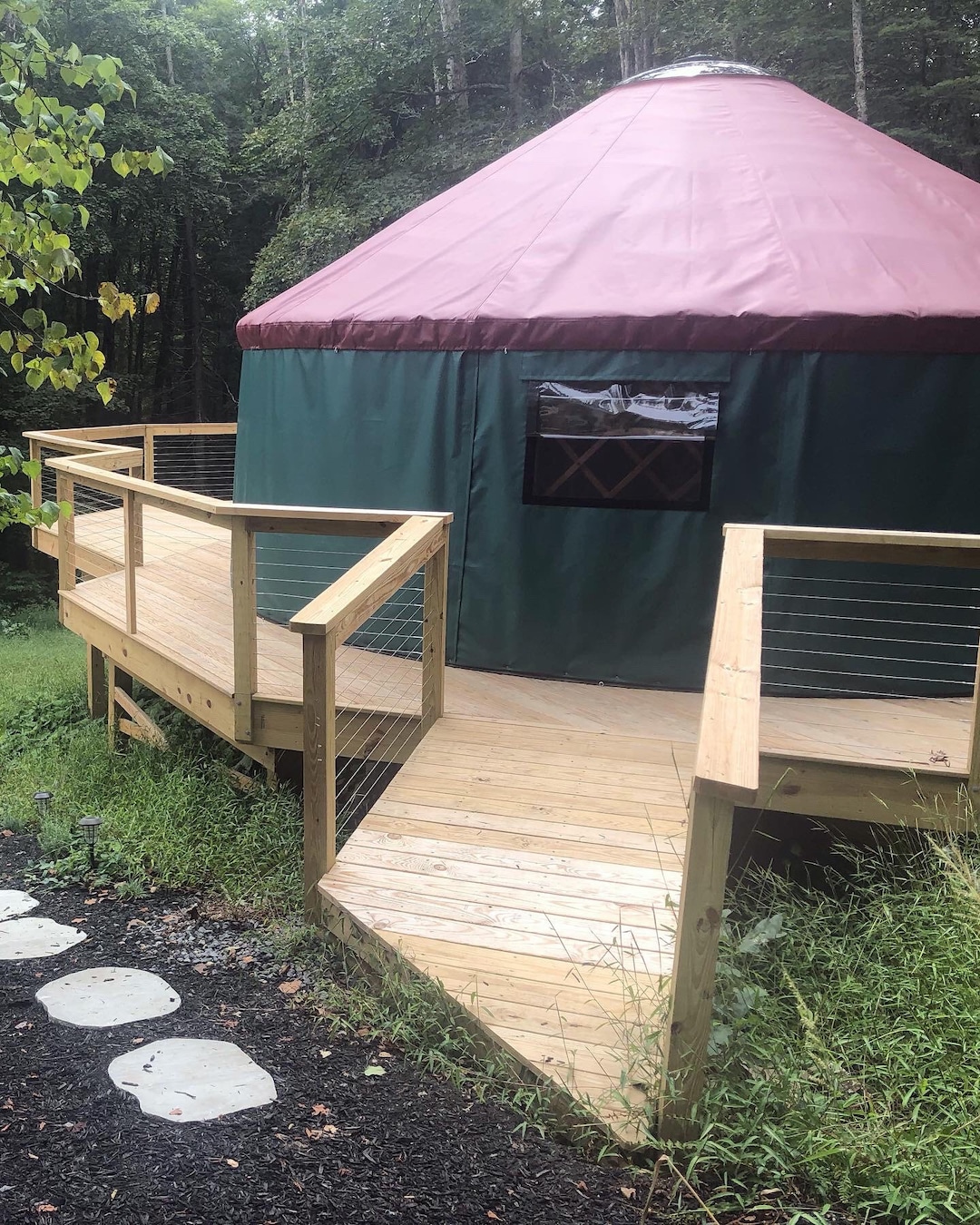 ◆YURT◆ Pote_Vintage Brown [YB321_VBR] Cedar Thirty — Smiling Woods Yurts