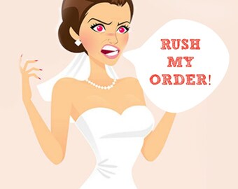 RUSH ORDER-This listing is an ADD on for any item in my store.