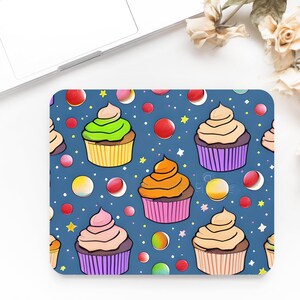 Cupcakes Anti - slip mouse pad, Office Gift, Mouse mat, Rectangle Mousepad Desk Mouse Pad
