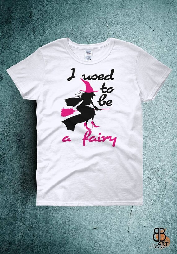 Halloween T-shirt parody Basic Witch shirt unisex party costume Lady Fit Tshirt
