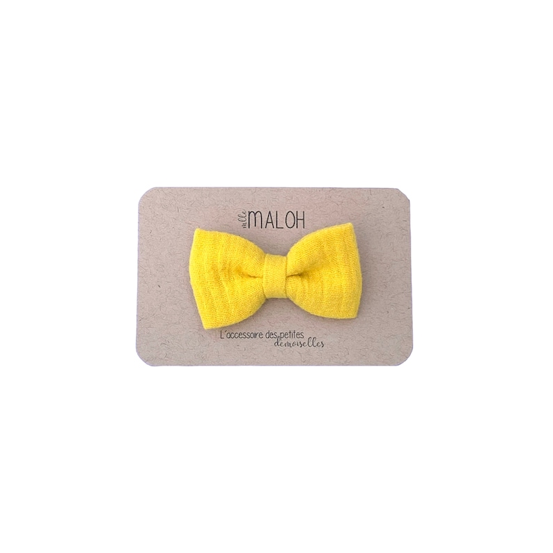 babychild bar knot knot hair accessories babychild headband Beechild headband sun yellow double cotton gauze