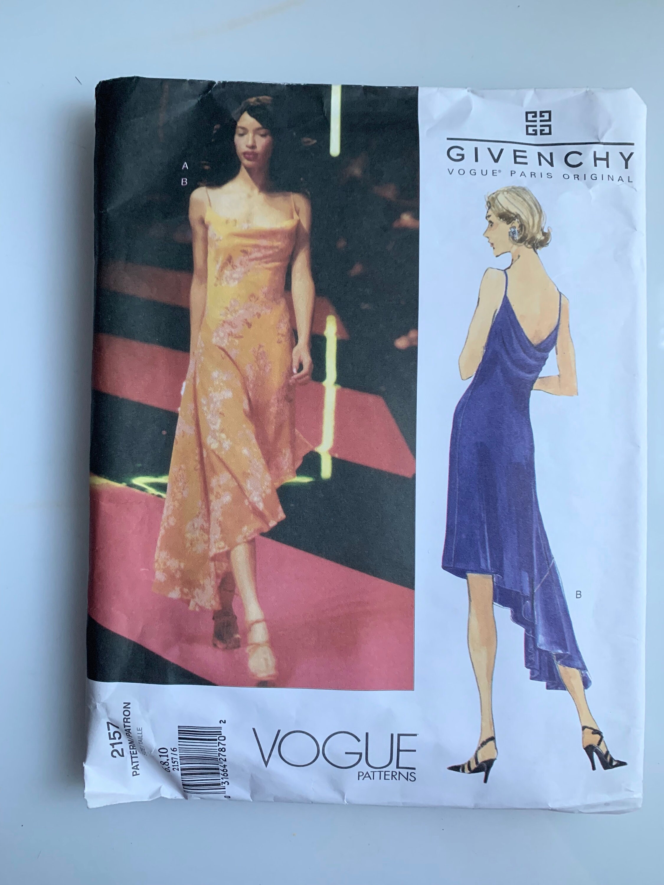vogue slip dress