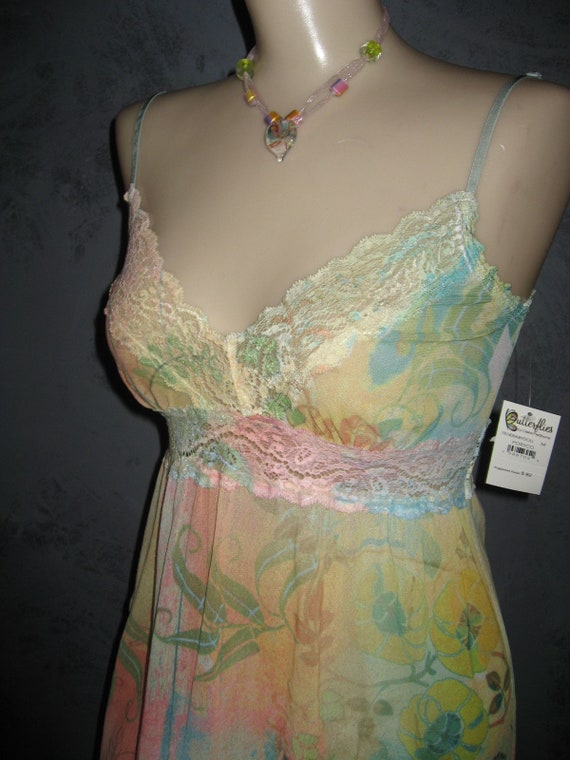 Claire Pettibone VTG Babydoll Chemise Luxury Ling… - image 2