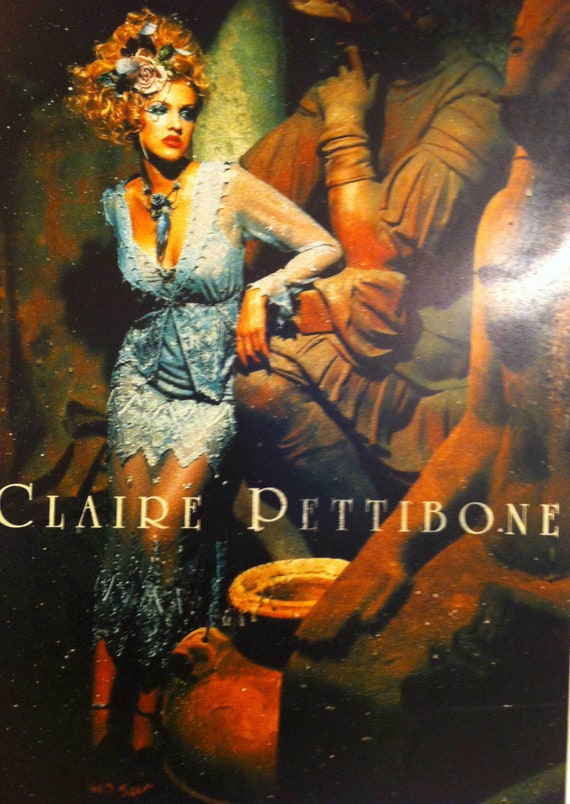 Claire Pettibone VTG Babydoll Chemise Luxury Ling… - image 4