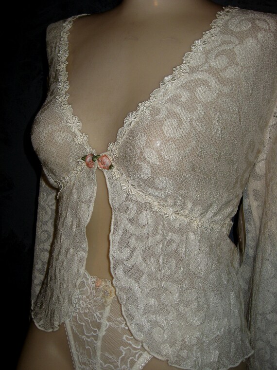 Claire Pettibone Luxury Lingerie Duo Lace Jacket … - image 4