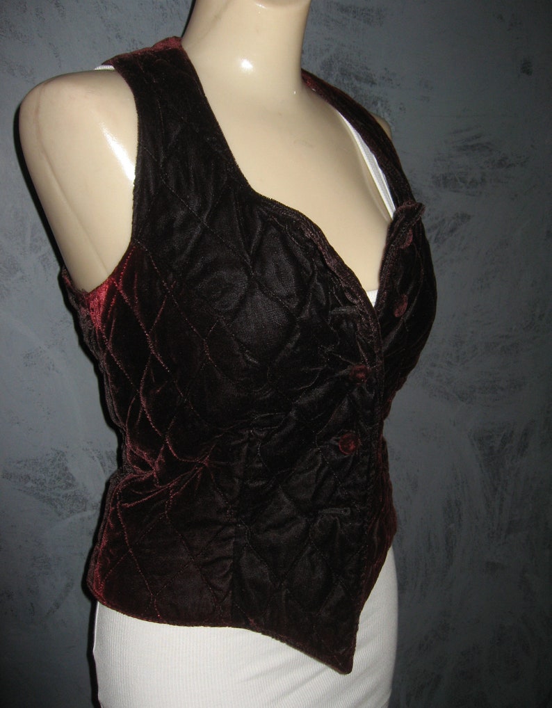 Nordstrom 81st & Park Luxe Black Velvet Quilted Vest Short Tux | Etsy