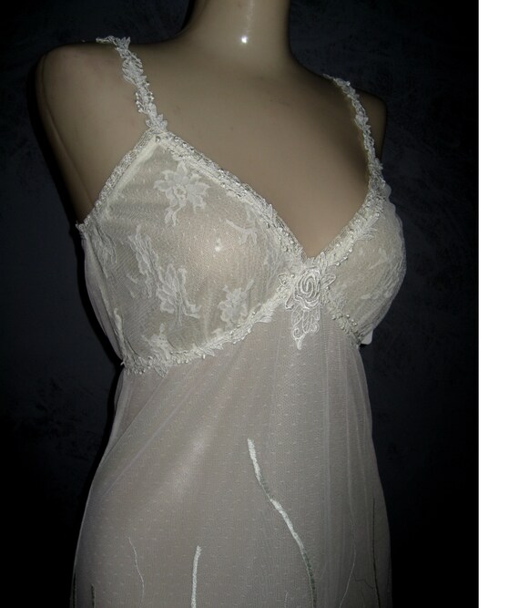 Claire Pettibone Luxury Lingerie Chemise Short Go… - image 5