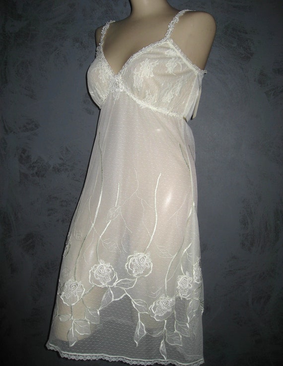 Claire Pettibone Luxury Lingerie Chemise Short Go… - image 9