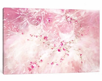 Shabby Chic Romantic "Sisters" Canvas Giclee Print