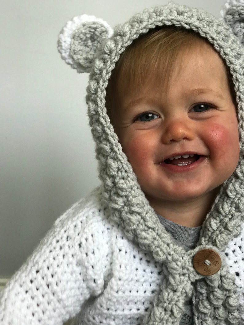 Crochet Baby/toddler Sweater Polar Bear Baby Sweater Etsy