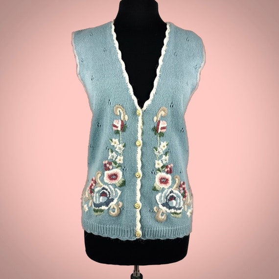 Vintage Sweater Vest (1990s) - image 1