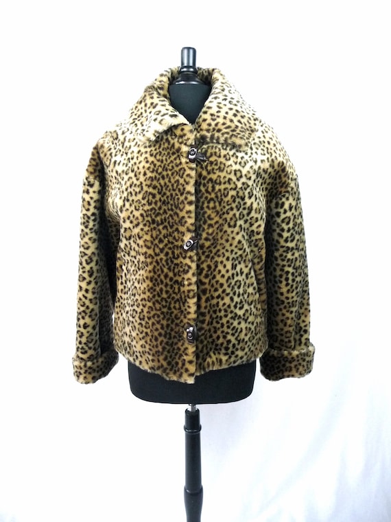 Vintage Faux Fur Coat (1980s)