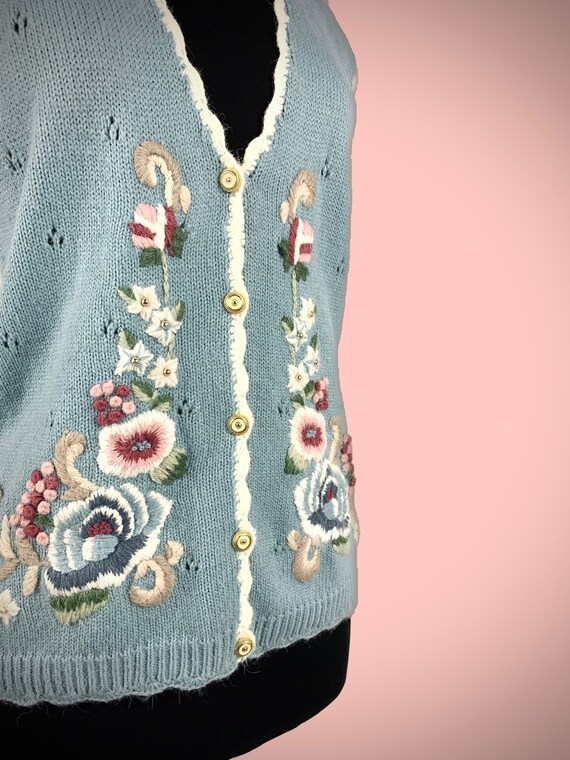 Vintage Sweater Vest (1990s) - image 3