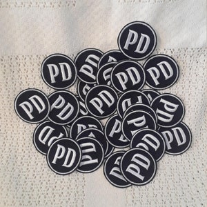 TEAM UNIFORM Patch 2.5" single patch, Letter or Numbers, 20+ Qty. Orders Only on This Listing for the Discount, Sew-Iron On, In Memory