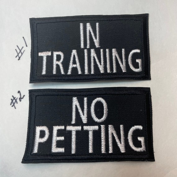 ANIMAL SERVICE & SUPPORT Awareness Patch: Dog Alert, Multi Color Options