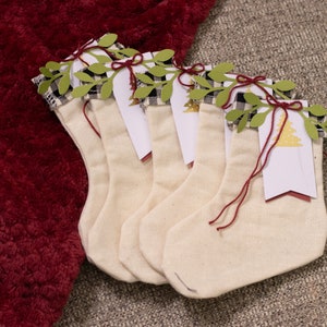 Kerstkous Goodie Bags | Kerstdecoratie | Handgemaakt | Cadeaukaarthouder | Collega cadeau | Buurcadeau | Upcycled | Uniek cadeau